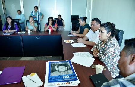 Recibe Congreso de Oaxaca peticiones de integrantes del Codedi