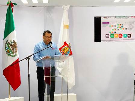 Notifica Servicios de Salud de Oaxaca 56 pacientes positivos de Covid-19 y la sexta defunción