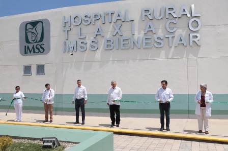 Inauguran en Tlaxiaco Hospital Rural IMSS Bienestar; Cuenta con tres subespecialidades