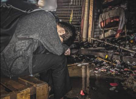 ¿Provocado o accidente?, incendio en Mercado de Abasto de Oaxaca
