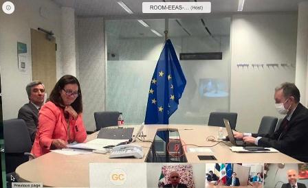 Mediante videoconferencia celebran XIII Comité Conjunto México-Unión Europea