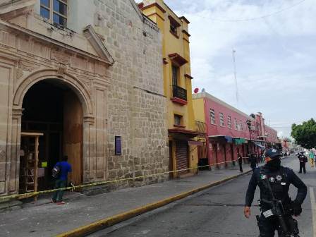 Contabilizan 41 inmuebles con daños por sismo en Oaxaca de Juárez: García Jarquín