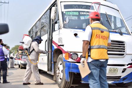 Durante la Fase 3 de la Emergencia Sanitaria, intensifica Semovi supervisión del transporte público