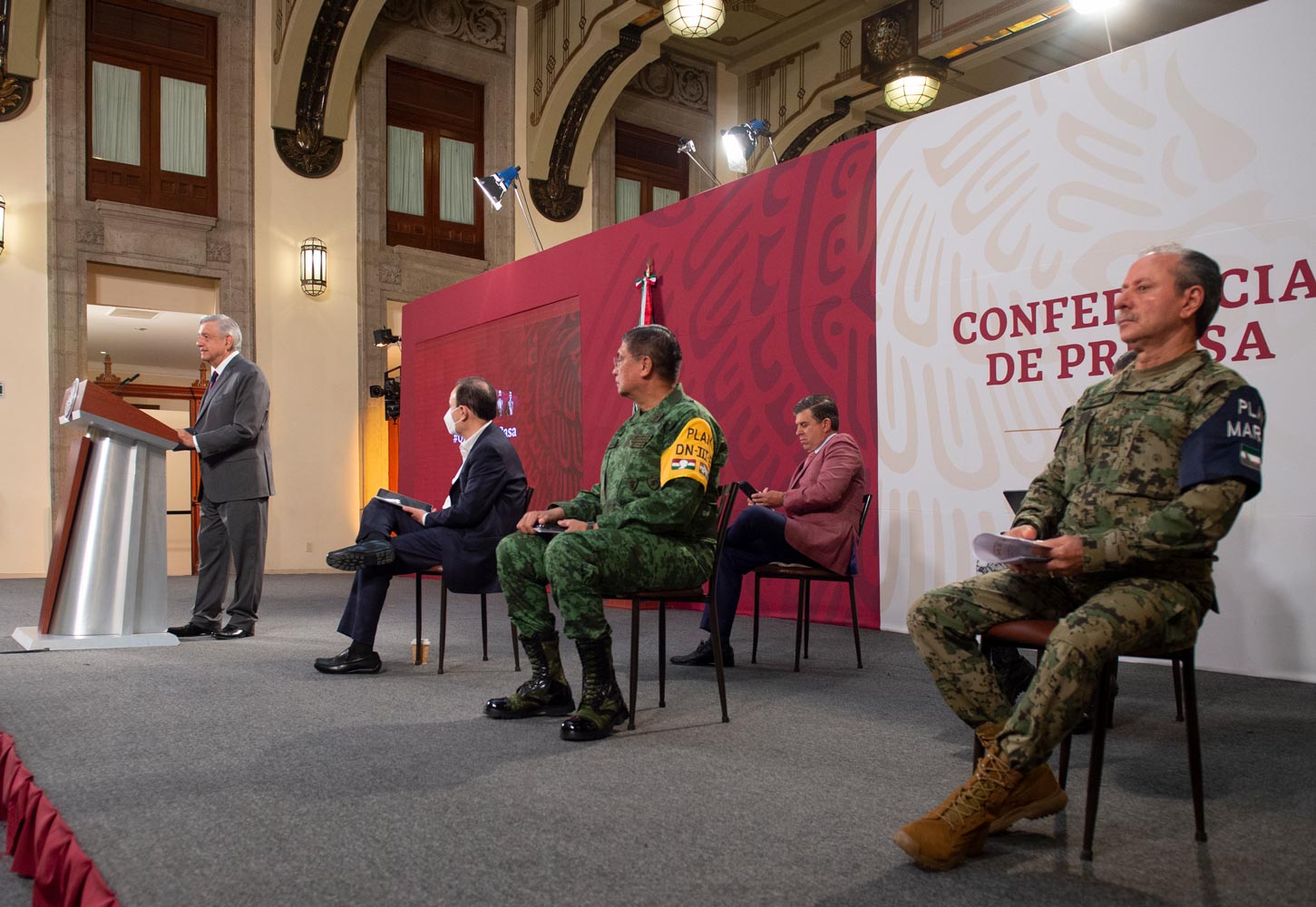 ATENCIÓN A LAS CAUSAS DE LA VIOLENCIA Y SISTEMAS DE INTELIGENCIA DAN RESULTADOS POSITIVOS EN SEGURIDAD, AFIRMA PRESIDENTE ANDRÉS MANUEL LÓPEZ OBRADOR