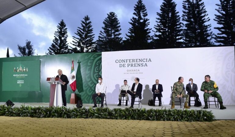 VERSIÓN ESTENOGRÁFICA DE LA CONFERENCIA DE PRENSA MATUTINA DEL PRESIDENTE ANDRÉS MANUEL LÓPEZ OBRADOR DESDE OAXACA