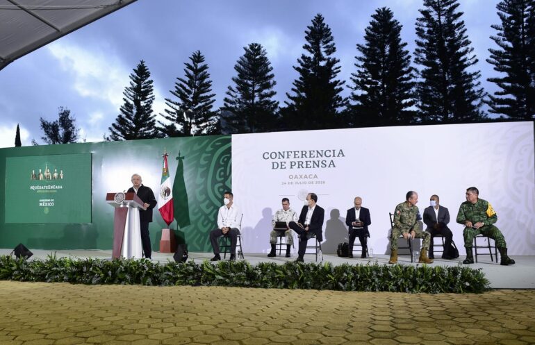 VERSIÓN ESTENOGRÁFICA DE LA CONFERENCIA DE PRENSA MATUTINA DEL PRESIDENTE ANDRÉS MANUEL LÓPEZ OBRADOR DESDE OAXACA
