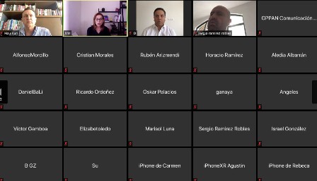 Presentan senadores del PAN queja ante la CNDH por omisiones durante la pandemia del Covid-19