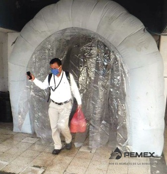 Fortalece Refinería de Pemex en Salina Cruz medidas sanitarias ante el Covid-19