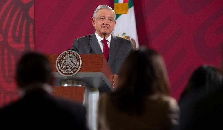 CONFERENCIA DE PRENSA MATUTINA DEL PRESIDENTE ANDRÉS MANUEL LÓPEZ OBRADOR.
