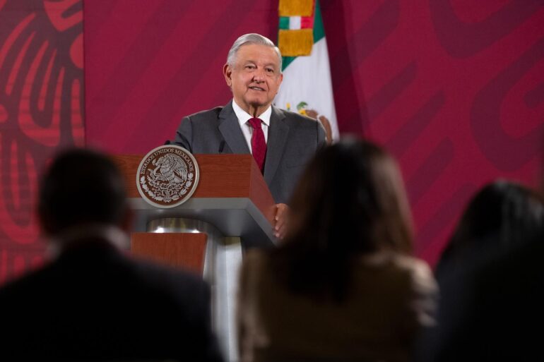 CONFERENCIA DE PRENSA MATUTINA DEL PRESIDENTE ANDRÉS MANUEL LÓPEZ OBRADOR.