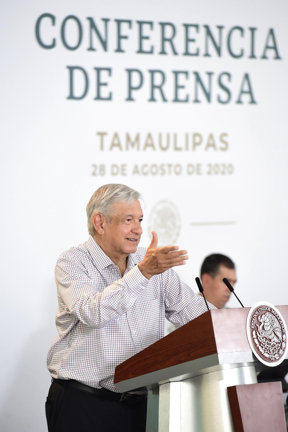 CONFERENCIA DE PRENSA MATUTINA DEL PRESIDENTE ANDRÉS MANUEL LÓPEZ OBRADOR DESDE TAMAULIPAS