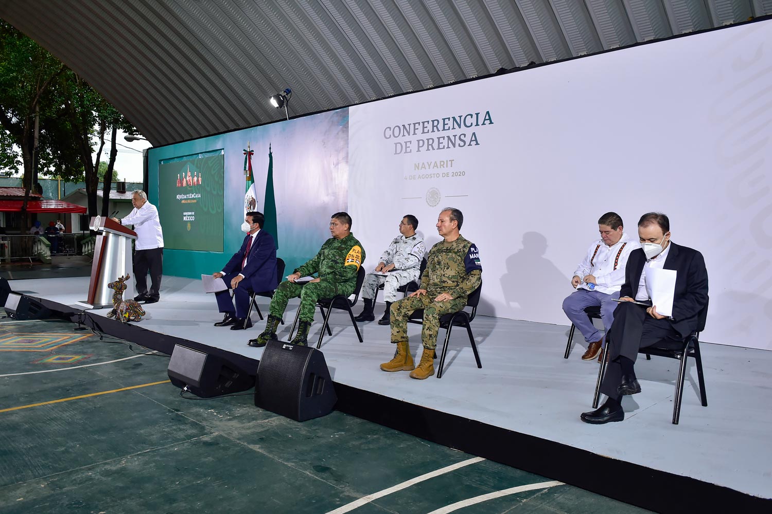 LUEGO DE LA DETENCIÓN DE “EL MARRO” EL PRESIDENTE ANDRÉS MANUEL LÓPEZ OBRADOR LLAMA A ACTUAR CON RECTITUD Y CON APEGO A LA LEY, A LAS AUTORIDADES JUDICIALES FEDERALES  Y ESTATALES
