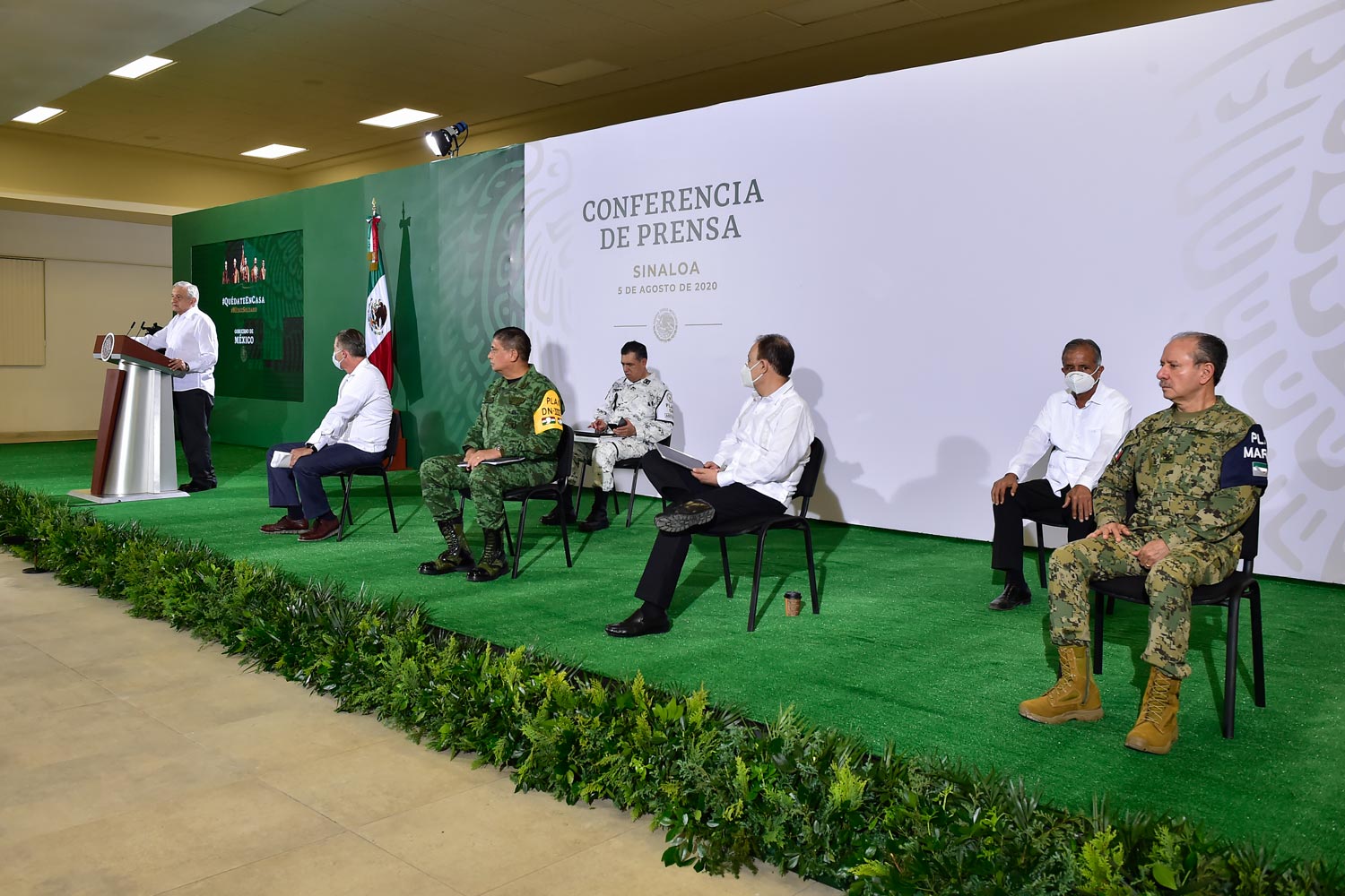 EN SINALOA PROGRAMAS DE BIENESTAR BENEFICIAN AL 65% DE LOS HOGARES, ASEGURA EL PRESIDENTE ANDRÉS MANUEL LÓPEZ OBRADOR