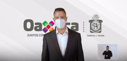 Oaxaca en semáforo naranja, inicia reto 40 días por Oaxaca: Murat Hinojosa