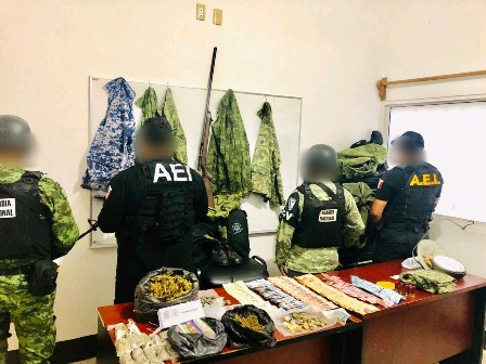 Aseguran drogas, armas y dinero en efectivo en el Istmo; Tres personas detenidas
