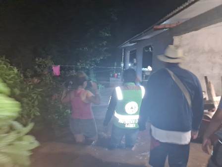 Lluvias afectan más de 120 viviendas en el Istmo de Tehuantepec