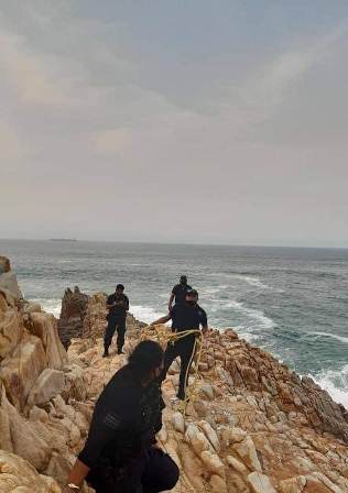 Localizan cuerpo de persona desaparecida en mar de Salina Cruz, Oaxaca