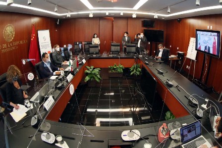 Agradece Senado de la República la solidaridad de China para hacer frente a la pandemia