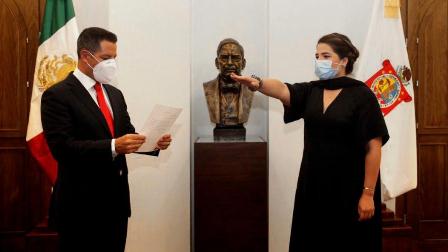 Designan a Gabriela Pérez López como titular del Instituto de la Juventud del Estado de Oaxaca