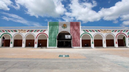 Entregan reconstrucción del Palacio Municipal al pueblo de Asunción Ixtaltepec, Oaxaca