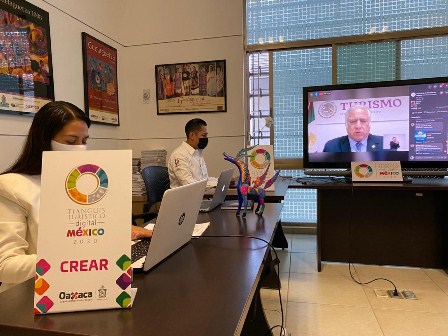 Presenta Oaxaca su oferta turística en el Primer Tianguis Turístico Digital 2020