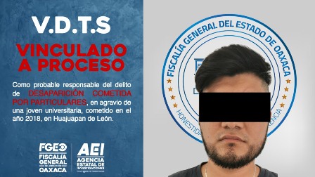 Por separado, dos masculinos fueron vinculados a proceso: Fiscalía