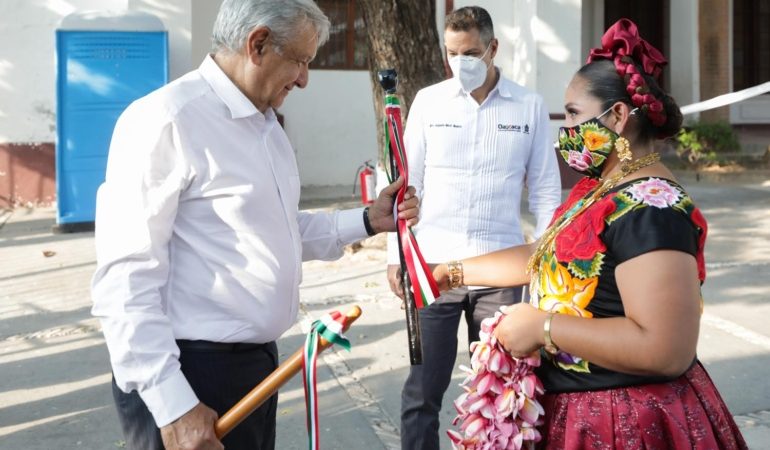 Avance del Programa Nacional de Reconstrucción, en Santo Domingo Tehuantepec, Oaxaca  Versión estenográfica.