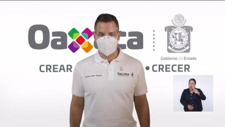 Convoca Alejandro Murat a mantener la disciplina sanitaria para transitar al Semáforo Verde