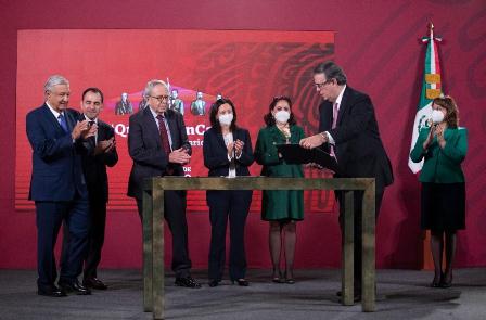 Asegura México vacuna para más de 100 millones de mexicanos: Ebrard Casaubon