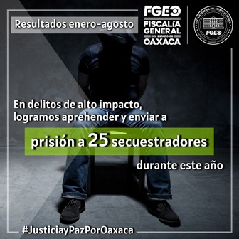 Vinculan a proceso a dos probables secuestradores; Suman 27 plagiarios llevados a prisión este año