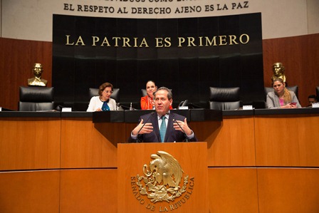 Propone senador crear el sistema nacional de nutrición
