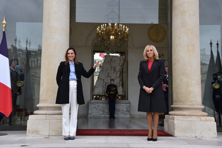 Inauguran exposición “Los Olmecas y las culturas del Golfo de México” en París