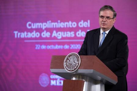 Logra Gobierno de México exitoso acuerdo con Estados Unidos en gestión trasnacional de aguas