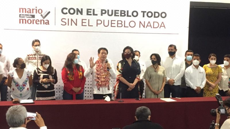 Gana Mario delgado encuesta por la presidencia de Morena, con clara ventaja de 12% sobre Porfirio Muñoz Ledo