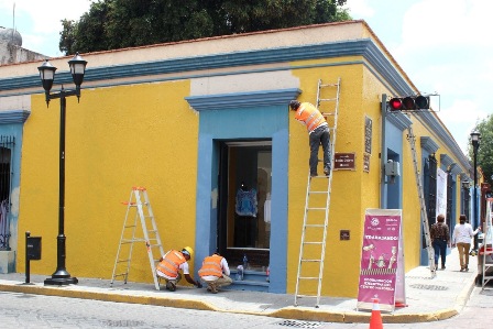 Intervienen 35 fachadas con programa “Dale color al corazón del Centro Histórico”