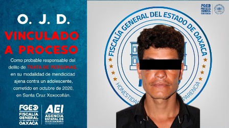 Vinculados a proceso dos masculinos por trata de personas y feminicidio en grado de tentativa