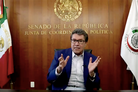 Propone Ricardo Monreal a coordinadores sesiones de Comisiones y Plenarias a distancia