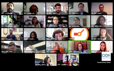 Inicia México su participación en el 178° Periodo Ordinario de Sesiones de la CIDH