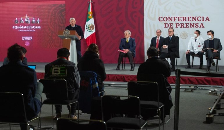 CONFERENCIA DE PRENSA MATUTINA DEL PRESIDENTE ANDRÉS MANUEL LÓPEZ OBRADOR VERSIÓN ESTENOGRÁFICA 15-12-2020
