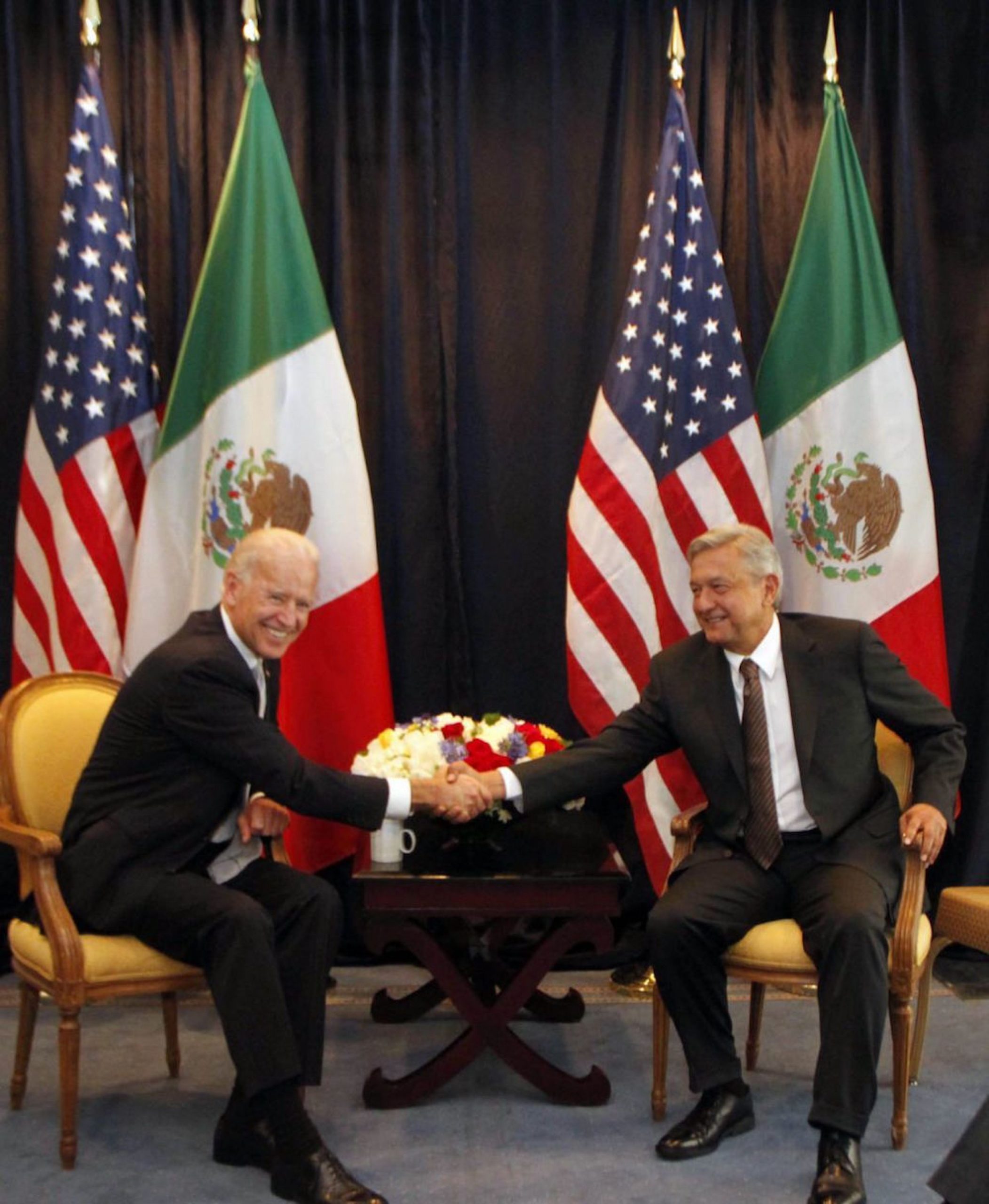 MÉXICO Y ESTADOS UNIDOS SE COMPROMETEN, AFIRMAN EN DIÁLOGO ANDRÉS MANUEL LÓPEZ OBRADOR Y JOE BIDEN