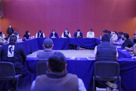 Alcanzan acuerdo Gobierno de Oaxaca y Sección 35 del Sindicato de la Secretaría de Salud