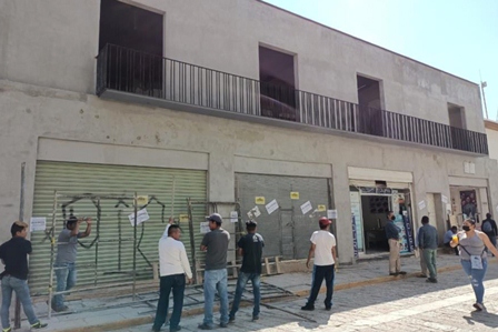 Clausura Ayuntamiento de Oaxaca de Juárez obras en inmueble del Centro Histórico