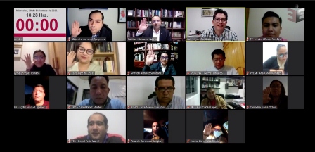 Registran plataformas electorales de partidos políticos para el Proceso Electoral 2020-2021