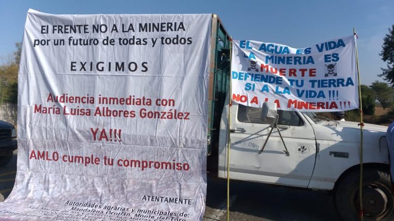 Exigen a titular de SEMARNAT María Luisa Albores de cumplimiento al termino de operaciones a minera canadiense, en el Valle de Ocotlán Oaxaca -Video-