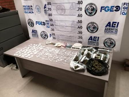 Detienen a ocho personas con droga durante cateos en Juchitán de Zaragoza: Fiscalía