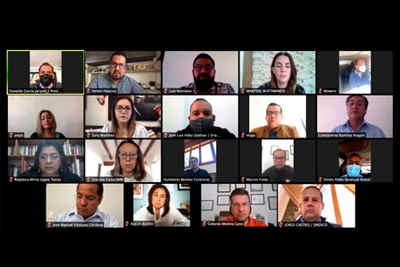 Primer homenaje de 2021 en honor a personal médico y víctimas de Covid-19 en Oaxaca