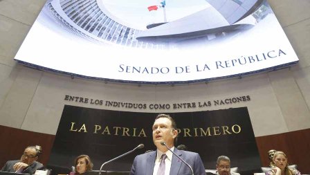 Anuncia Mauricio Kuri separación como coordinador del Grupo Parlamentario del PAN en el Senado