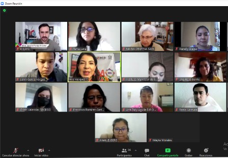 Trabajo interinstitucional por los derechos sexuales y reproductivos de la niñez y adolescencia de Oaxaca