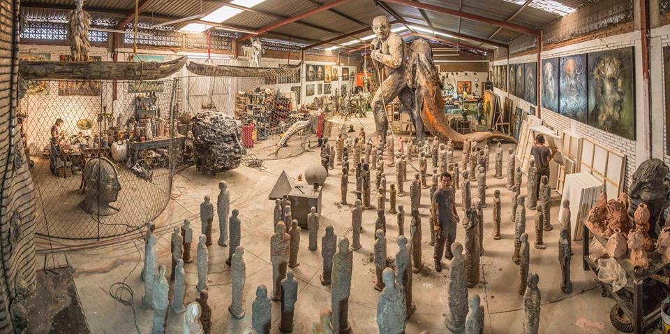 Alberto Aragón Reyes, artista oaxaqueño aportará recursos para sueldos de personal del MACO