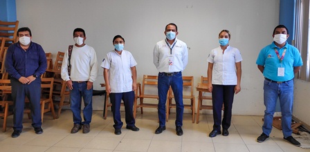 En el Istmo, recibe Servicios de Salud de Oaxaca a pasantes del servicio social ciclo 2021-2022